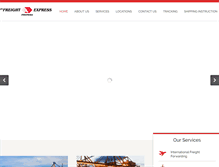 Tablet Screenshot of freightexpressindo.com